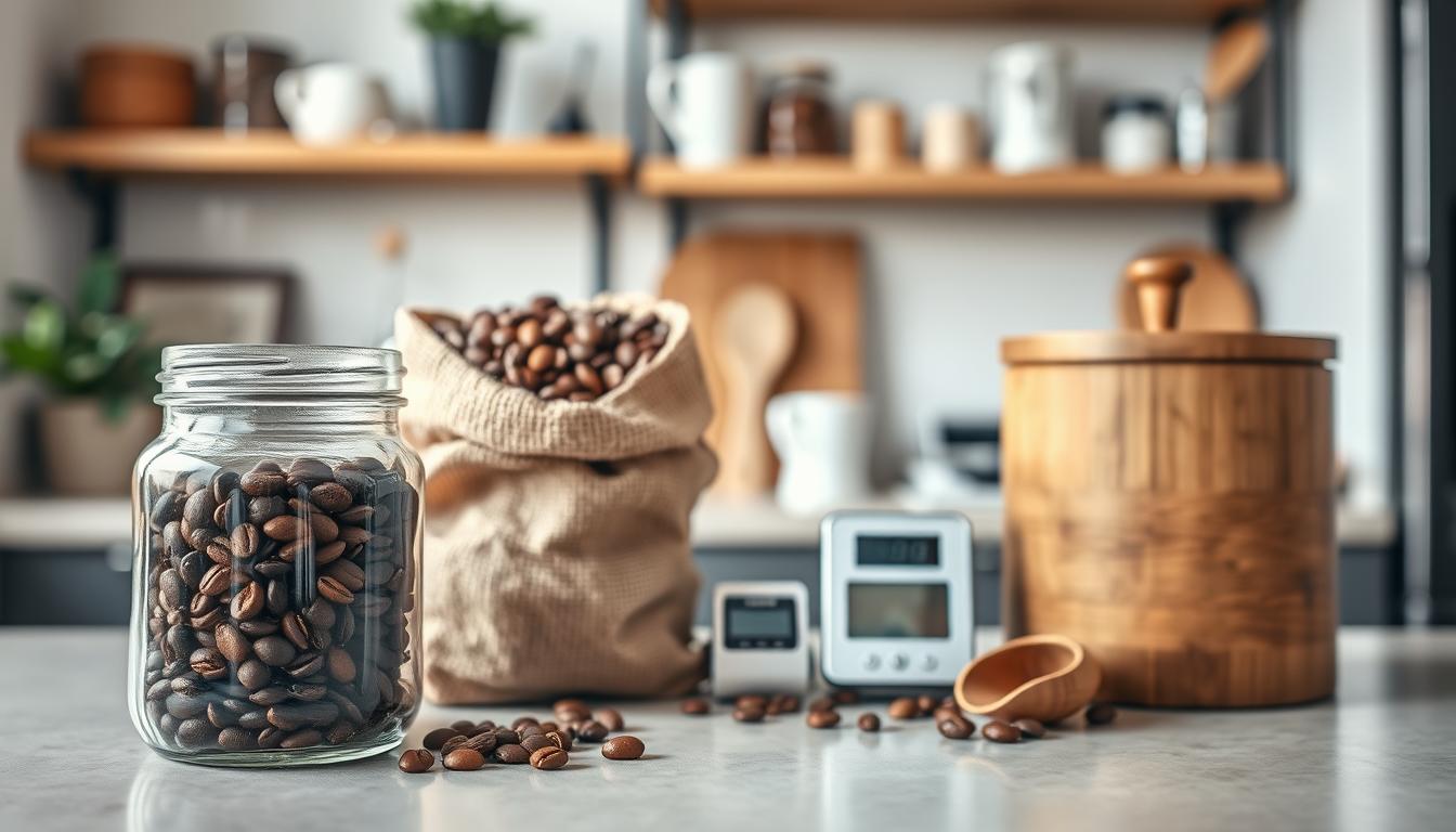 how to store coffee beans
