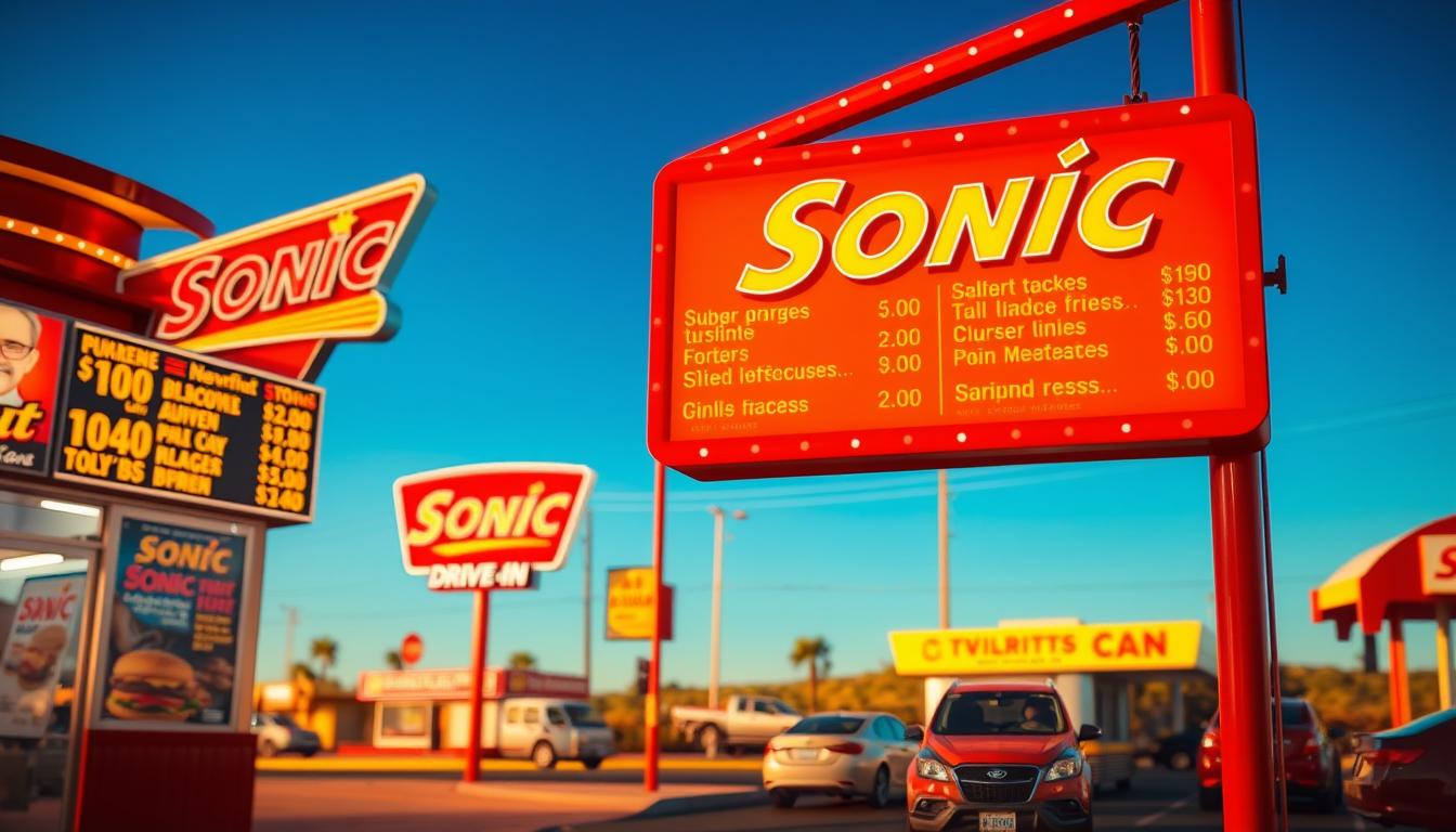 sonic drive in menu prices