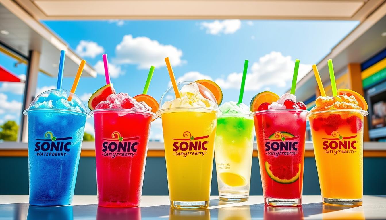 sonic slush menu